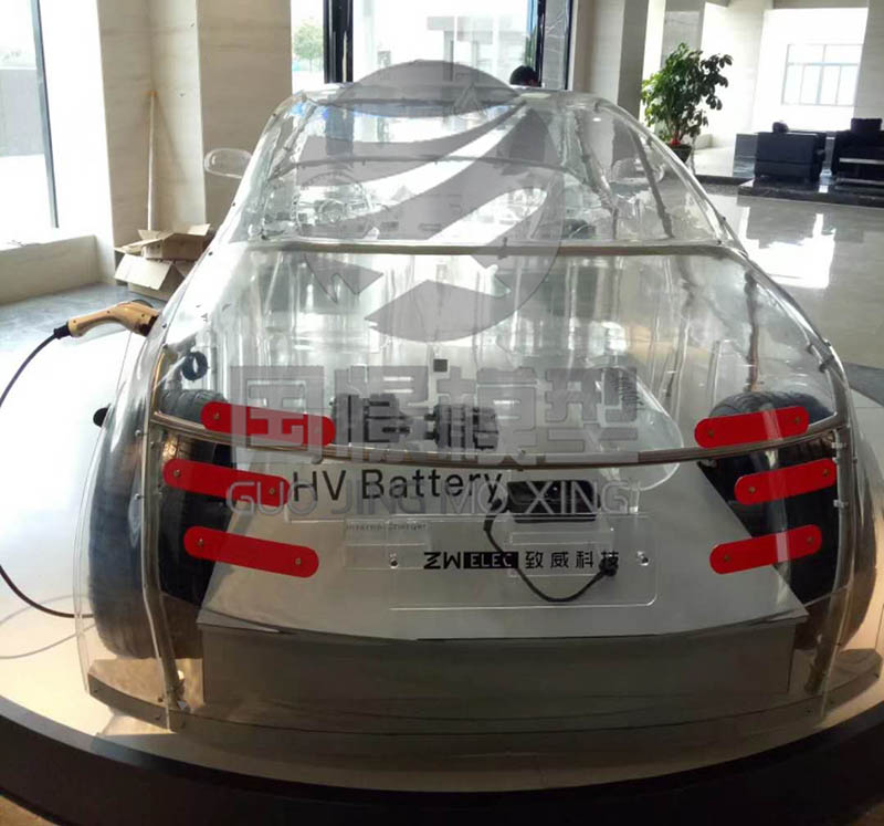 景宁透明车模型